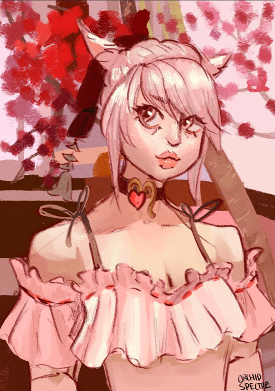 Colored Half-body